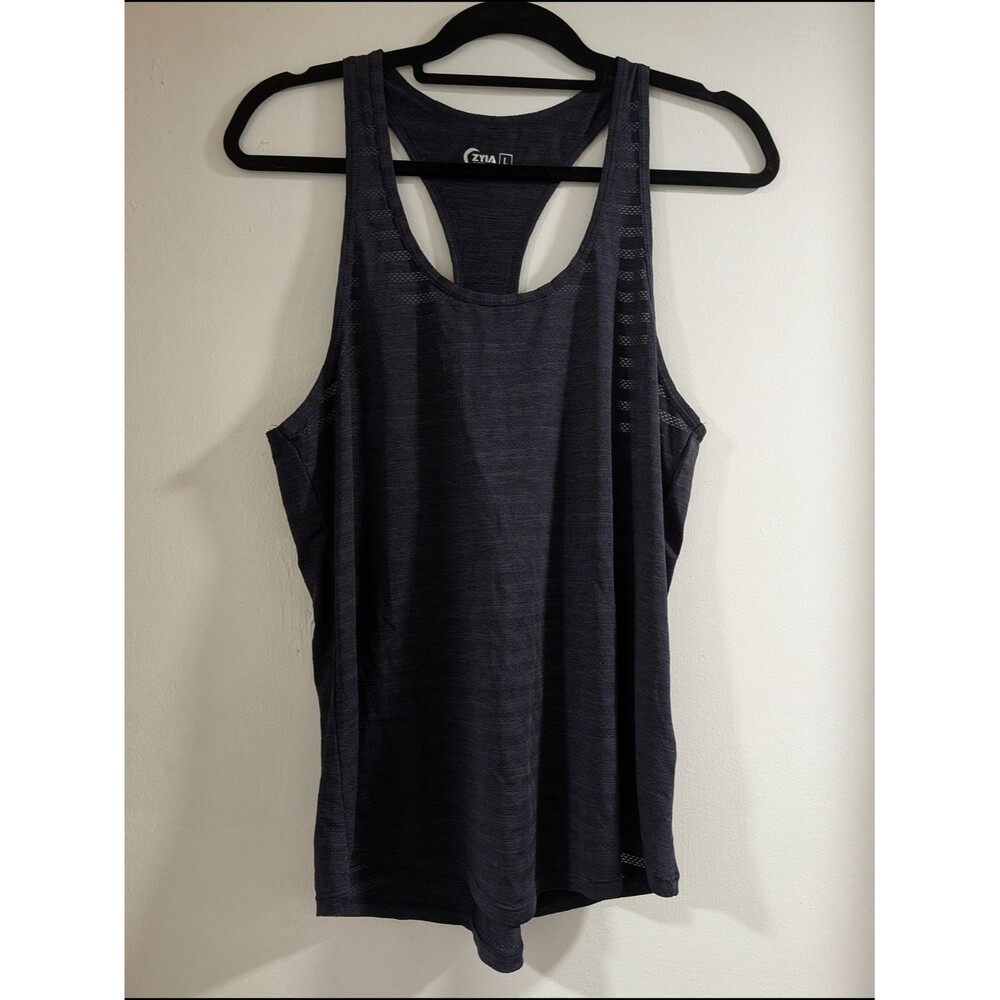Zyia Active Women's Racerback Tank Top - Navy
